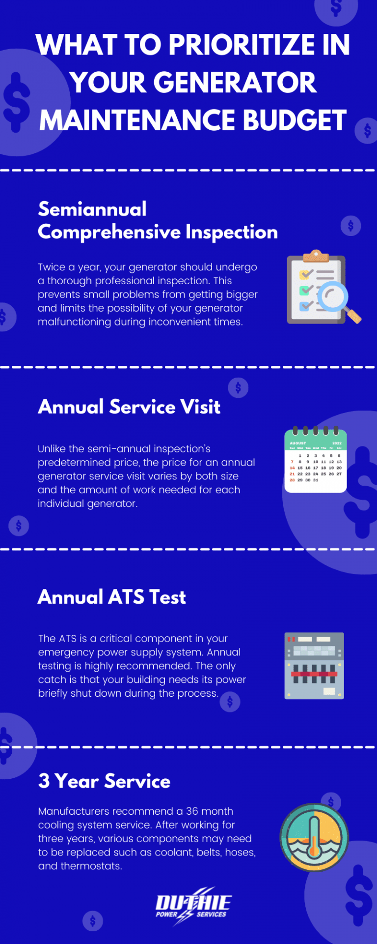 Tips for Planning Your Generator Maintenance Budget