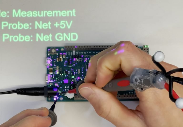 Computer vision and project mapping enable AR PCB debugging bliss