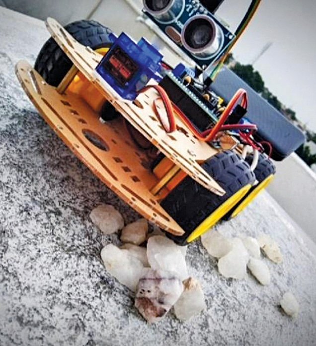 Obstacle-Avoiding Autonomous Car Robot Using Arduino