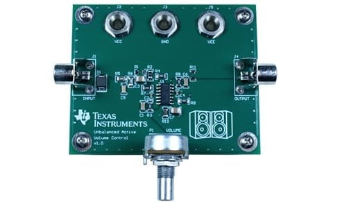 Reference Design of An Active volume Control For Professional Audio Equipment