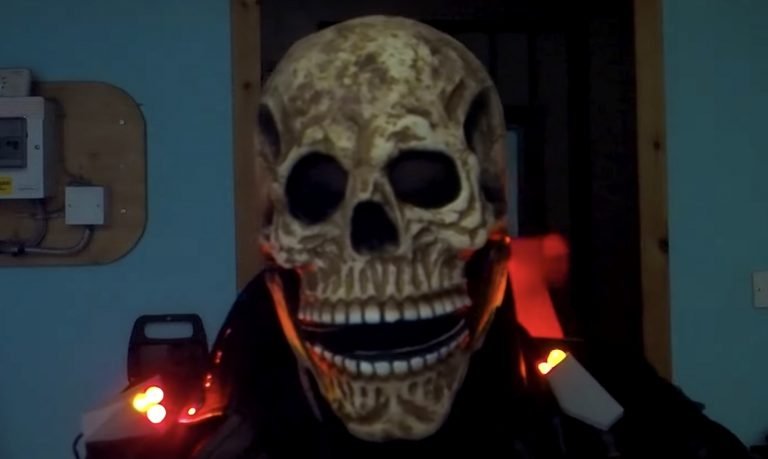 Arduino brings Ghost Rider costume to life
