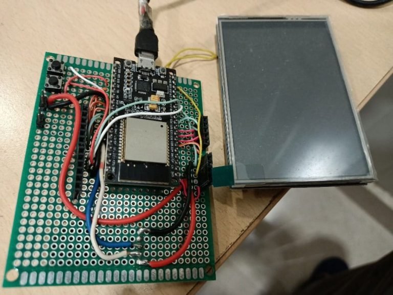 ESP32 RTC Millisecond clock display