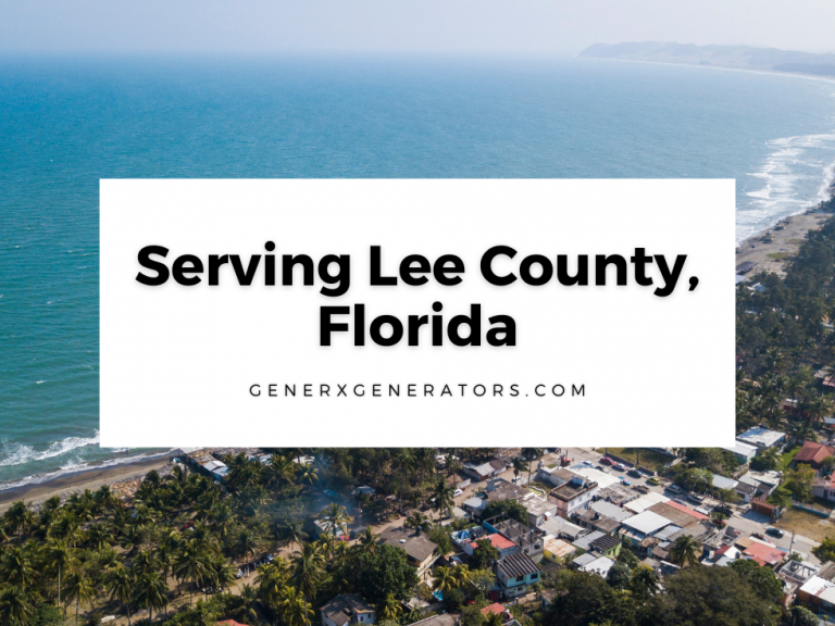 Serving Lee County, Florida – GenerX Generators