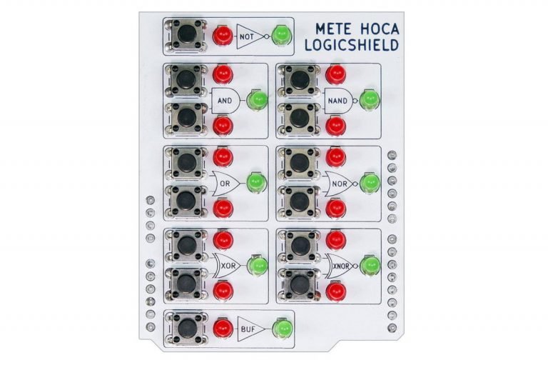 Tindie Blog | LogicShield, a Logic Gate Education Shield for Uno