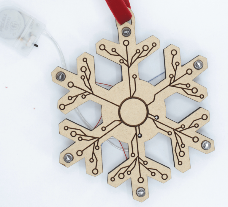Tindie Blog | No Solder Snowflake Circuits