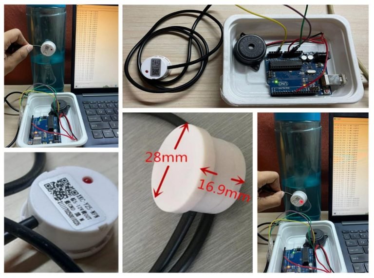 Fully Non-Invasive Liquid Level Detection