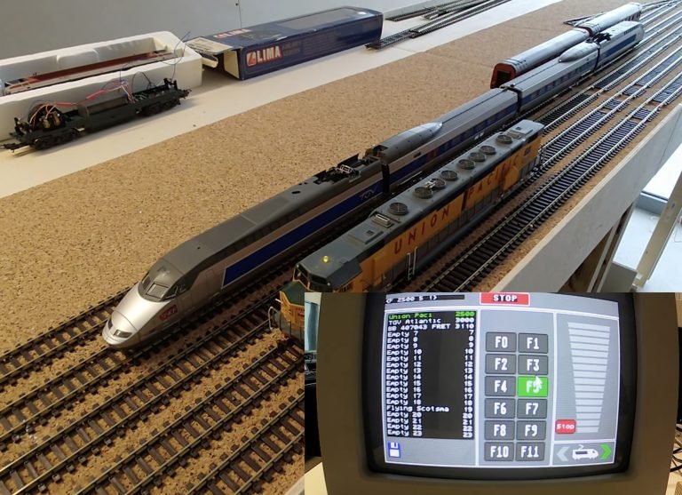 Controlling a model railroad with a vintage Atari ST