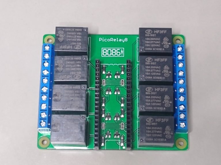 Tindie Blog | PicoRelay8: Control 8 Relays with a Pico