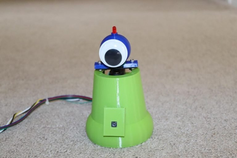 Turn your lights on and off by staring at this little robotic switch