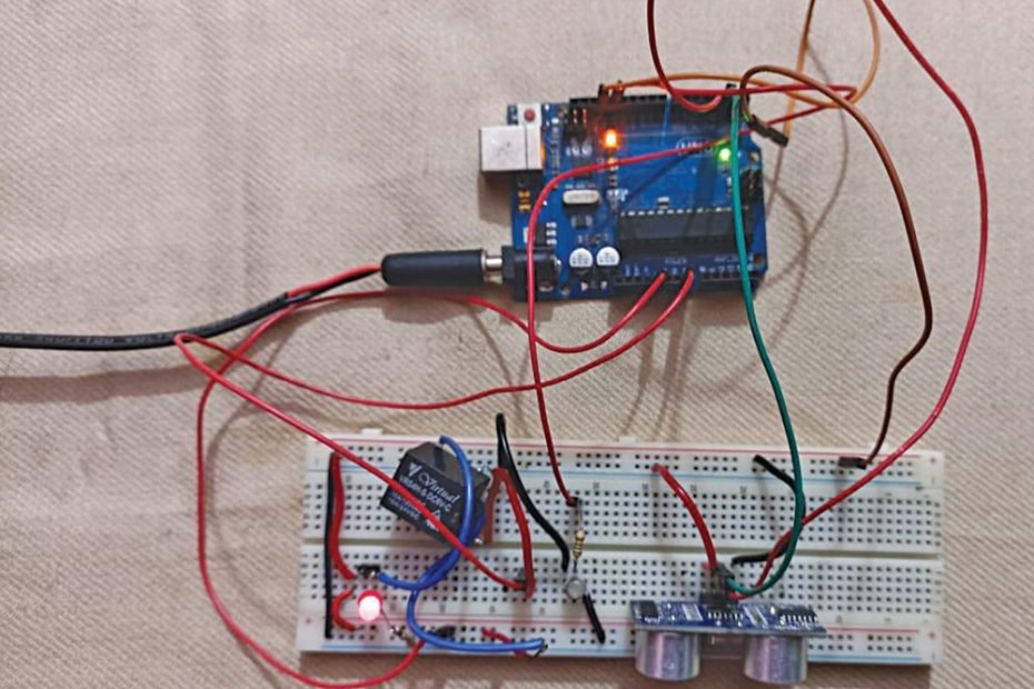 Automatic Wash Basin Tap Using Arduino - M.R. ENGINEERING