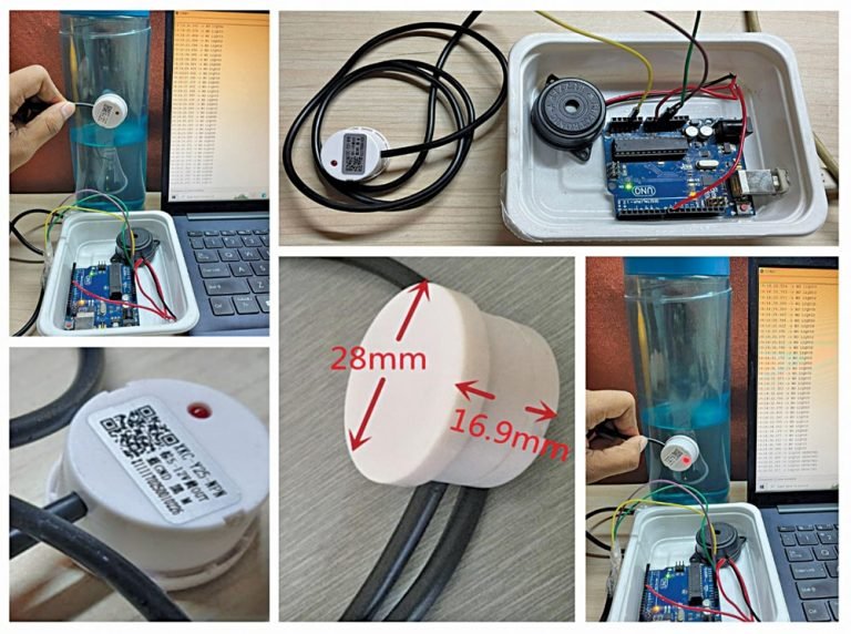 Fully Non-Invasive Liquid Level Detector