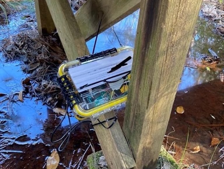 This remote sensor system determines if water is good for drinking