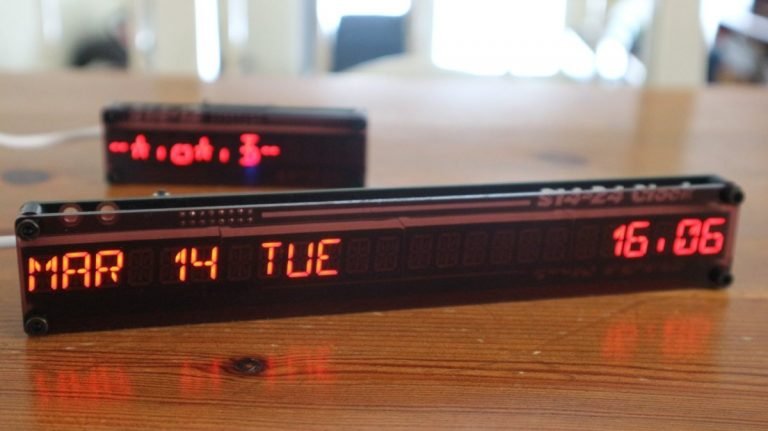 Tindie Blog | 14-Segment LED Word Clock Kit