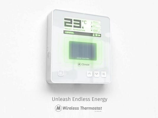 MClimate Releases Maintenance Free Wireless Thermostat Powered By Organic Indoor Solar Cells From Epishine & LoRaWan