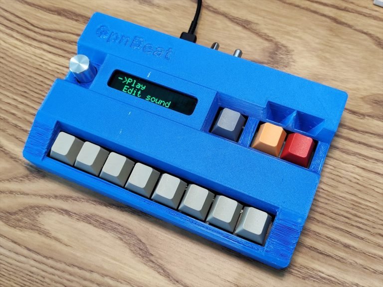 OpnBeat is a DIY lo-fi sampler that anyone can learn to use