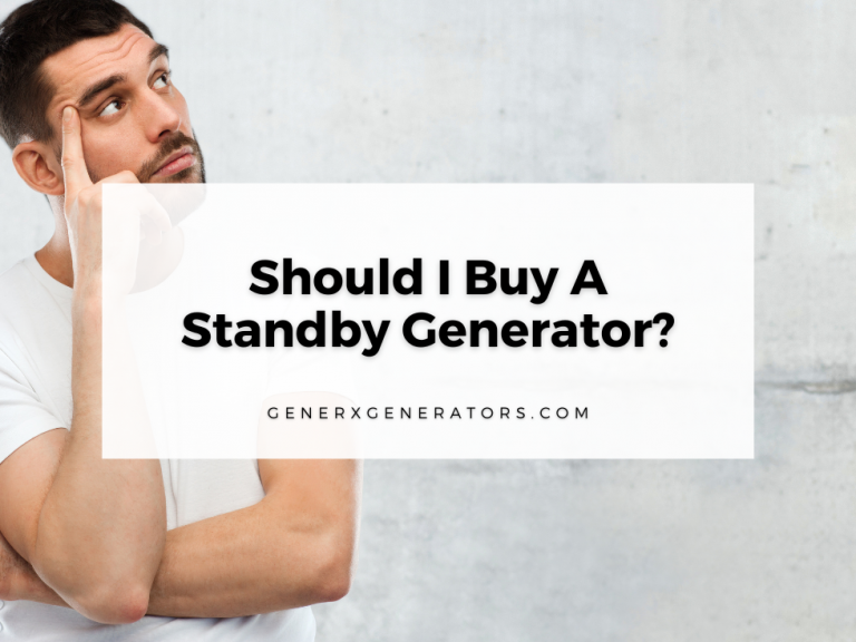 Should I Buy A Standby Generator?