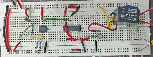 Simple Automatic Bathroom Light Circuit